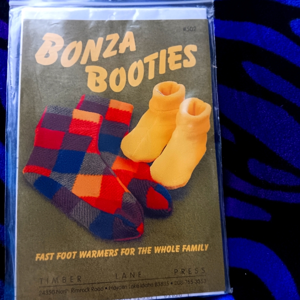 Bonza Booties Pattern